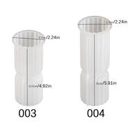 Pack deux moules bougie